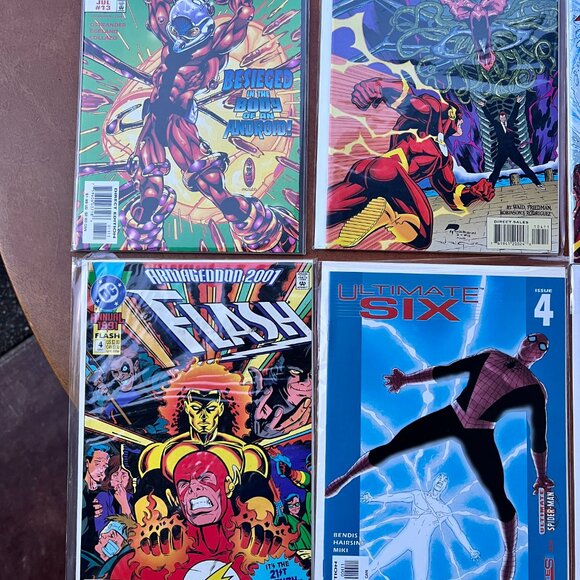 Lot of 9 Comics Flash, Damage Control, Heroes For Hire, Ultimate Six, Spider-Man - Picture 2 of 6